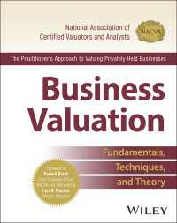 Business Valuation : Fundamentals, Techniques, and Theory