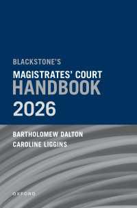 Blackstone's Magistrates' Court Handbook 2025