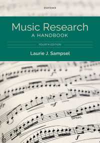 Music Research : A Handbook（4）