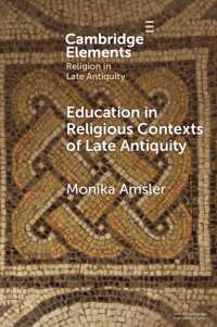 Education in Religious Contexts of Late Antiquity