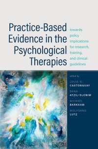 Practice-Based Evidence in the Psychological Therapies : Toward Policy Implications for Research, Training, and Clinical Guidelines