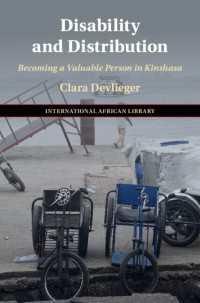 Disability and Distribution : Becoming a Valuable Person in Kinshasa