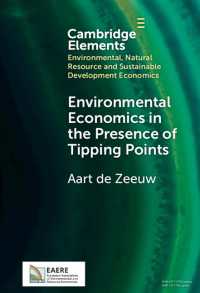 Environmental Economics in the Presence of Tipping Points