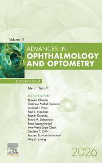 Advances in Ophthalmology and Optometry, 2026 : Advances in Ophthalmology and Optometry, 2026, E-Book