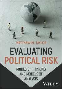 政治的リスクの評価法<br>Evaluating Political Risk : Modes of Thinking and Models of Analysis