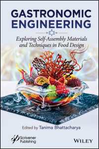食べられる建築：食品のための自己組織化材料の新たなトレンド<br>Gastronomic Engineering : Exploring Self-Assembly Materials and Techniques in Food Design