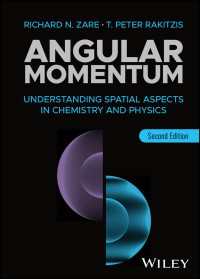 角運動量：化学・物理学における空間的側面の理解（第２版）<br>Angular Momentum : Understanding Spatial Aspects in Chemistry and Physics（2）