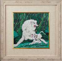 ジュエリー絵画(R)　手塚治虫　ジャングル大帝1　KL1（Sサイズ）