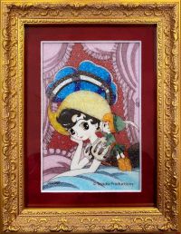 ジュエリー絵画(R)　手塚治虫　リボンの騎士1　PK1（XSサイズ）