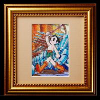 ジュエリー絵画(R)　手塚治虫　鉄腕アトム2　AB2（SSサイズ）
