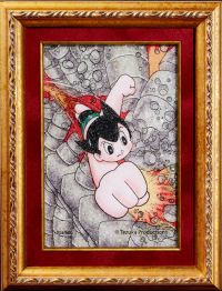 ジュエリー絵画(R)　手塚治虫　鉄腕アトム3　AB3（XSサイズ）