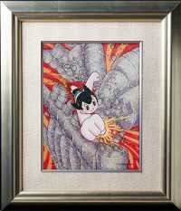 ジュエリー絵画(R)　手塚治虫　鉄腕アトム3　AB3（Sサイズ）