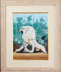 ジュエリー絵画(R)　手塚治虫　ジャングル大帝2　KL2（Sサイズ）