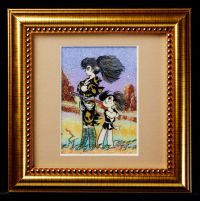 ジュエリー絵画(R)　手塚治虫　どろろ1　DO1（SSサイズ）