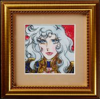 ジュエリー絵画(R)　ベルサイユのばら　オスカル6　OS6（SSサイズ）