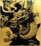 本金押箔色紙　開運金龍_s1