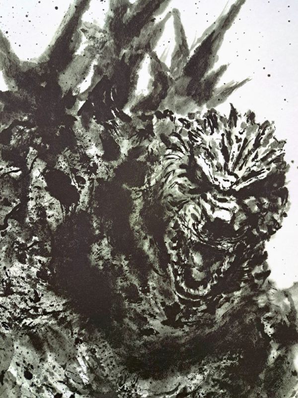 ゴジラ-1.0 掛軸_4