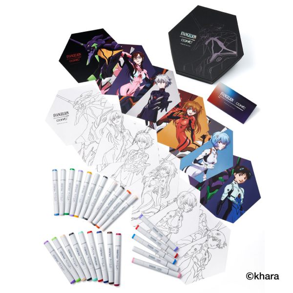 EVANGELION×COPIC EVA Color Set Premium Edition_4