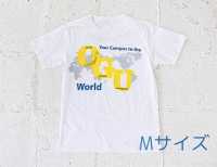 【大阪学院大学】ＯＧＵ　Tシャツ　（白） Ｍサイズ