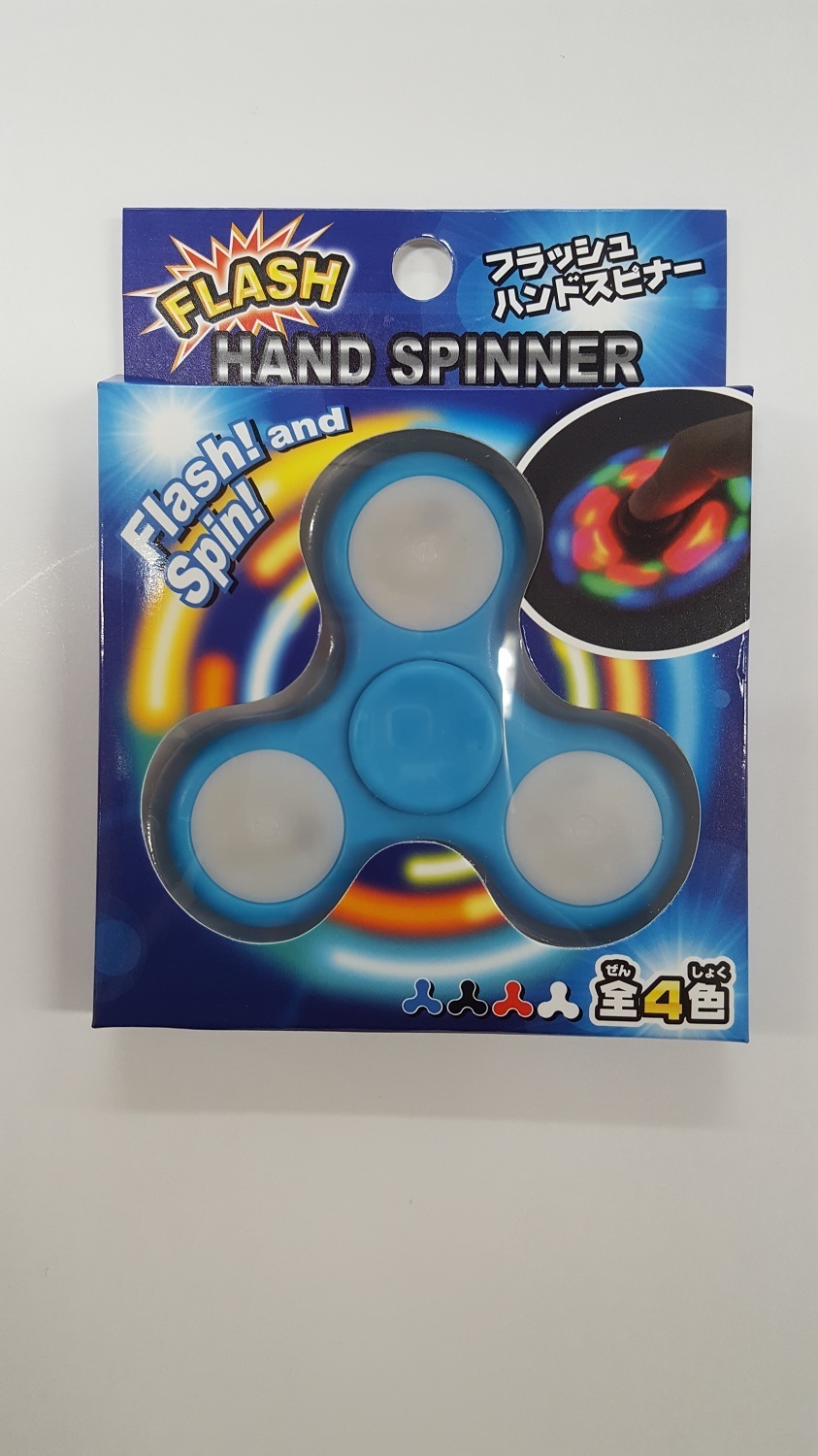 FLASH HAND SPINNER フラッシュ ハンドスピナー(青