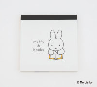 ｍｉｆｆｙ＆ｂｏｏｋｓ　スクエアメモパッド　イエロー