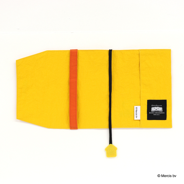 ブックカバー 文庫 ボリス イエロー/Book Cover Boris Yellow (A6 Size)_2