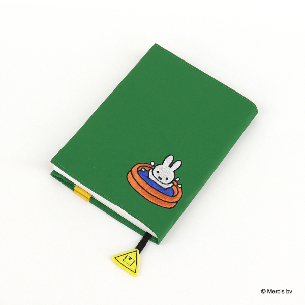 ブックカバー 文庫 ミッフィー グリーン/Book Cover Miffy Green (A6