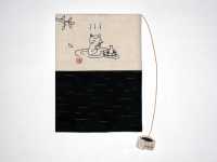 ドン・ヒラノ：ブックカバー　（文庫判）温泉ねこ（ＤＢ）