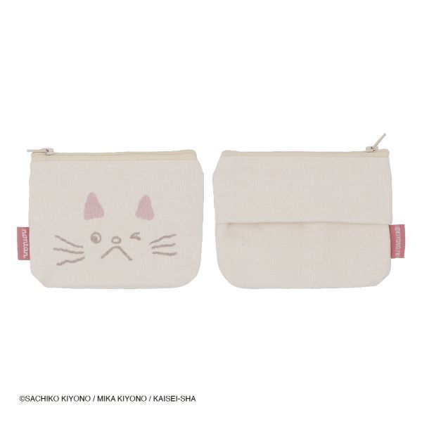 ehontomo×ノンタン　ティッシュポケット付きポーチ（ピンク）_2