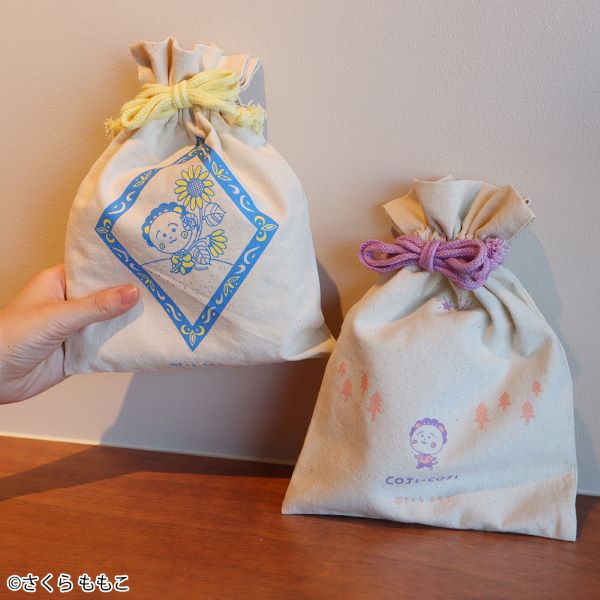 コジコジ　巾着（コジコジと森）_4