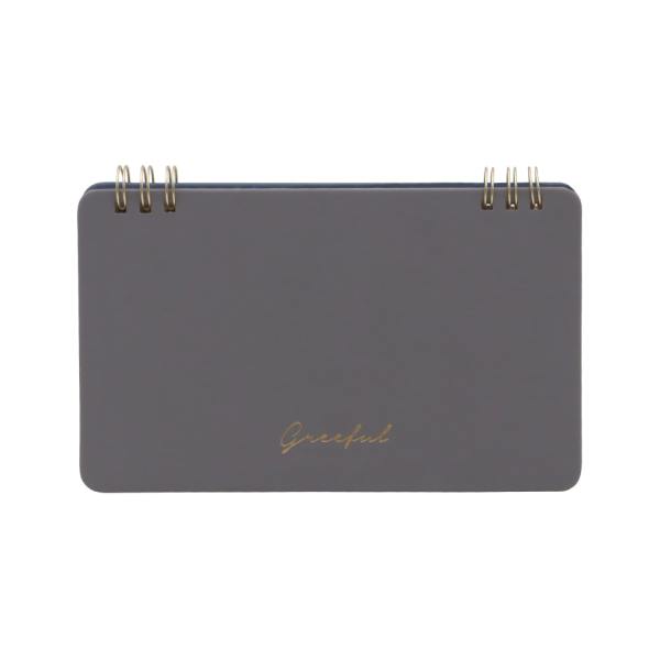 Greeful　リバーシブルマルチリングノート　ネイビー×グレー_3