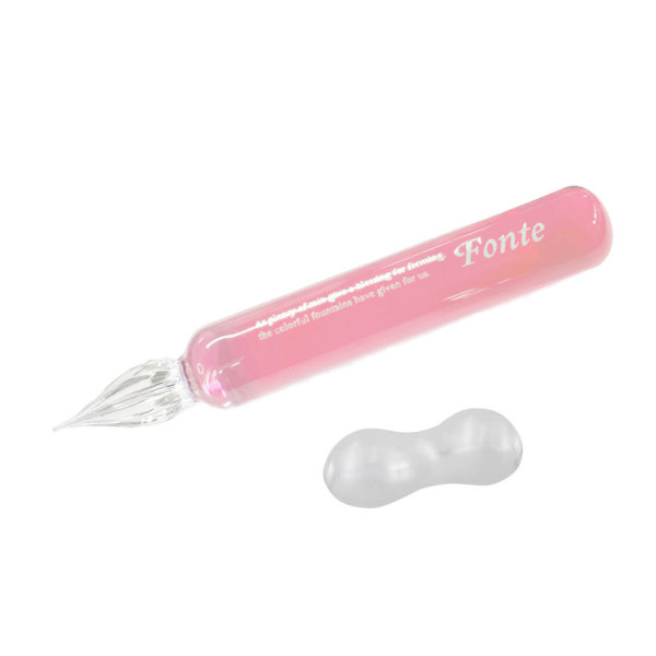 Fonteミニガラスペン ピンク_1