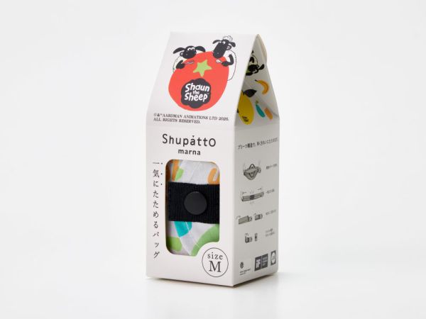 Shupatto コンパクトバッグ ひつじのショーン Ｍ_8