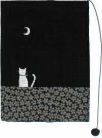 ドン・ヒラノ：ブックカバー　（文庫判）月と猫　ＤＢ