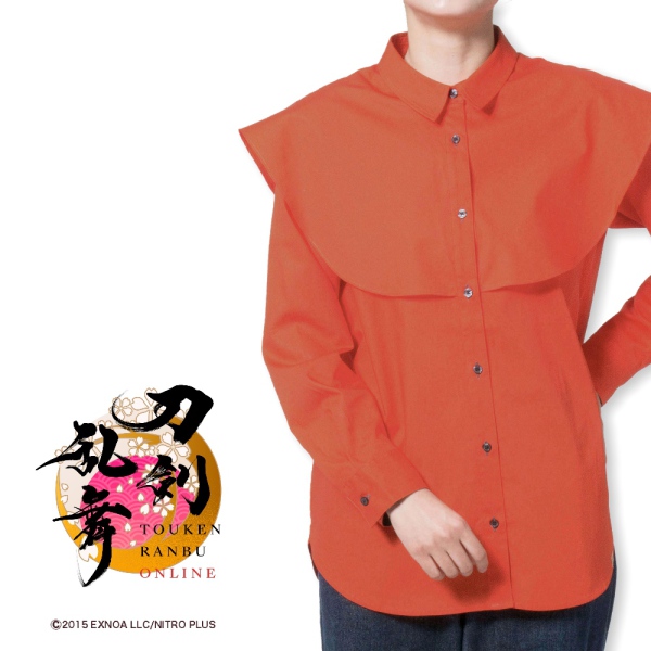 刀剣乱舞ONLINE　レディース　シャツ　陸奥守吉行　M_1