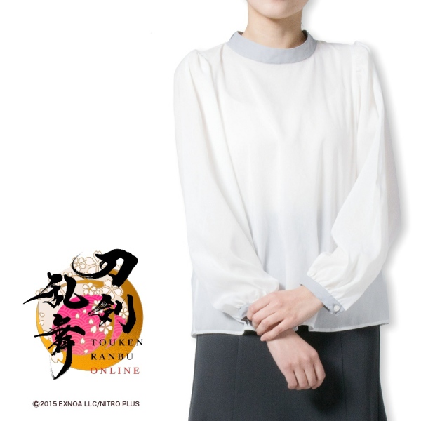 刀剣乱舞ONLINE　レディース　シャツ　鶴丸国永　Ｌ_1