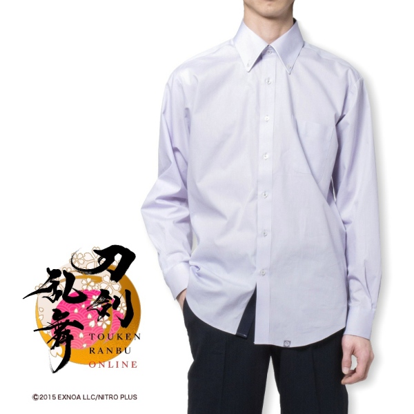 刀剣乱舞ONLINE　メンズ　シャツ　薬研藤四郎　L_1