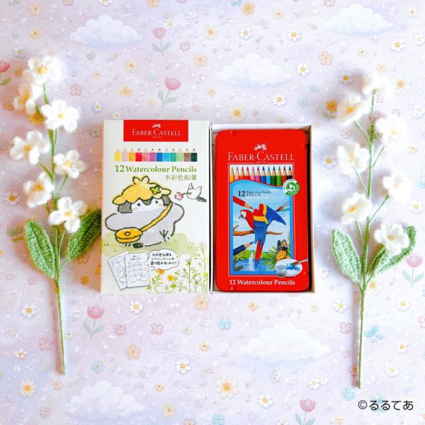 ファーバーカステル　コウペンちゃん水彩色鉛筆12色セット_3