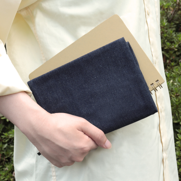 ｃｏｌｏｒｉ　ブックカバー　ハヤカワ文庫サイズ　ブルー_7