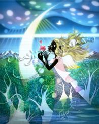 【真作保証】藤城清治「愛よ永遠に」レフグラフファイン 直筆サイン 版画 真作保証】藤城清治「愛よ永遠に」レフグラフファイン 直筆サイン 版画 再