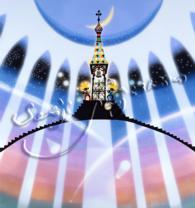 藤城清治：レフグラフファイン版画　ふたごの星（受注生産商品：納期３か月程度）