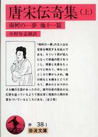 唐宋伝奇集 〈上〉 南柯の一夢　他十一篇 岩波文庫