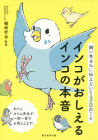 インコがおしえるインコの本音―飼い主さんに伝えたい１３０のこと