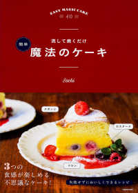 流して焼くだけ簡単　魔法のケーキ