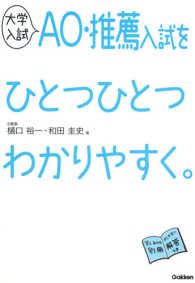 大学入試ＡＯ・推薦入試をひとつひとつわかりやすく。