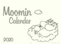 ［カレンダー］<br> ムーミン壁掛けカレンダー　モノトーン 〈２０２０〉