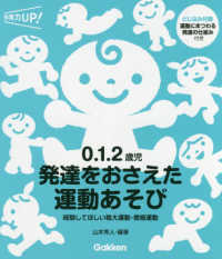 保育力ＵＰ！<br> ０．１．２歳児　発達をおさえた運動あそび―経験してほしい粗大運動・微細運動