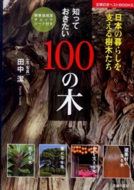 主婦の友ベストｂｏｏｋｓ<br> 知っておきたい１００の木―日本の暮らしを支える樹木たち