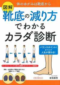 図解靴底の減り方でわかるカラダ診断