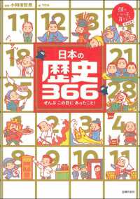 頭のいい子を育てるジュニア<br> 日本の歴史３６６―ぜんぶこの日にあったこと！